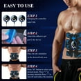 thumbnail image 3 of SZRSTH Abs Stimulator, Rechargeable Ultimate Muscle Toner Trainer for Men Women Abdominal Fitness Workout EMS Muscle Stimulation Mothers Day Gifts, 3 of 6