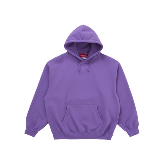 Supreme Men's Satin Appliqué Hooded Sweatshirt (FW25) Violet, from StockX