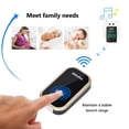 thumbnail image 4 of RKSTN a chime Self-generating Doorbell Clock Hygrometer Room Temperature And Humidity Wireless Doorbell Elderly Pager Visual Doorbell Electronic Device, 4 of 7
