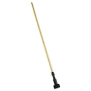 Rubbermaid Commercial Gripper Bamboo Composite Mop Handle, 60", Natural/Black