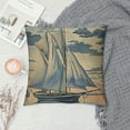 thumbnail image 2 of Chilfamy Decorative Nautical Anchor Sailing Map Throw Pillow Covers,Multi-Size, 2 of 5