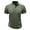 Green, variant on ZCFZJW Men's Polo Henley Shirt Moisture Wicking Quick Dry Summer Casual Striped Patchwork Short Sleeve Golf Polo T Shirts Tops Green L