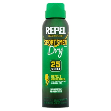 Repel Sportsman Insect Repellent Formula Dry 25% DEET Aerosol - 4 oz