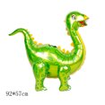 thumbnail image 3 of 1 globo de aluminio grande de dinosaurio 4D con forma de dragón de pie y dinosaurio verde, decoraciones para fiestas de cumpleaños, suministros para niños, juguetes para niños, globos de aire, 3 of 5
