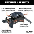 thumbnail image 2 of CURT A20 5th Wheel Hitch & Towing Parts & Sets 20000 LBS Towing Capacity, 2 of 7