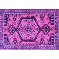 thumbnail image 1 of Ahgly Company Indoor Rectangle Persian Purple Traditional Area Rugs, 6' x 9', 1 of 4