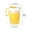 Yellow, variant on Pitcher Water Pitcher Pitcher with Lid Plastic Pitcher Water Pitcher with Lid Refrigerator Cold Kettle Household Cold Water Cup Large Capacity Water Storage Summer Drink Bucket Cold Kettle