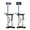 silver, variant on BATONECO Drywall Stilts 15"-23" Adjustable Heights Aluminum Painters Stilts Black