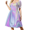thumbnail image 2 of Holographic Design 17 Sleeveless Dress evening dresses ladies sensual sexy dress for women, 2 of 6
