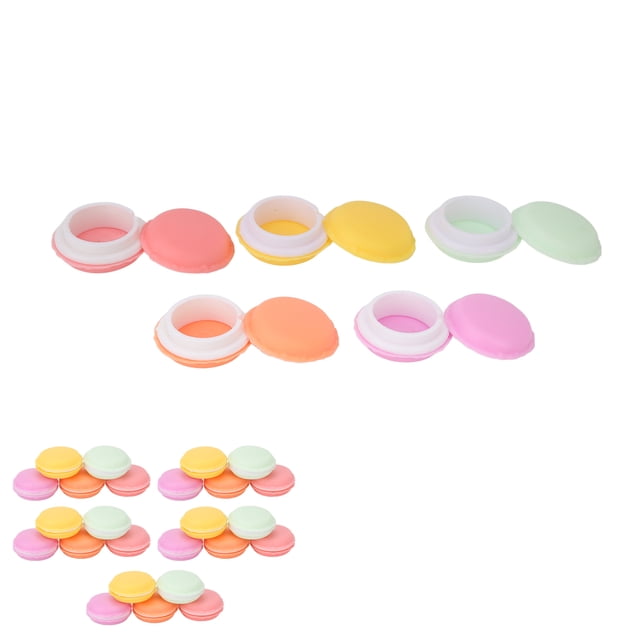 Macaron Estuche, Material ABS Conveniente Caja De Almacenamiento Pequeña Y Compacta De Almacenamiento Portátil Para Accesorios Para El Reloj Para Hardware