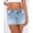 Light Wash, variant on Light Wash High-Waisted Bodycon Mini Denim Skirt