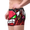 thumbnail image 5 of Sigee Geometry Dash (63) for Men's Cotton Panties Soft, Breathable, and Comfortable Boxer Briefs,Small, 5 of 7