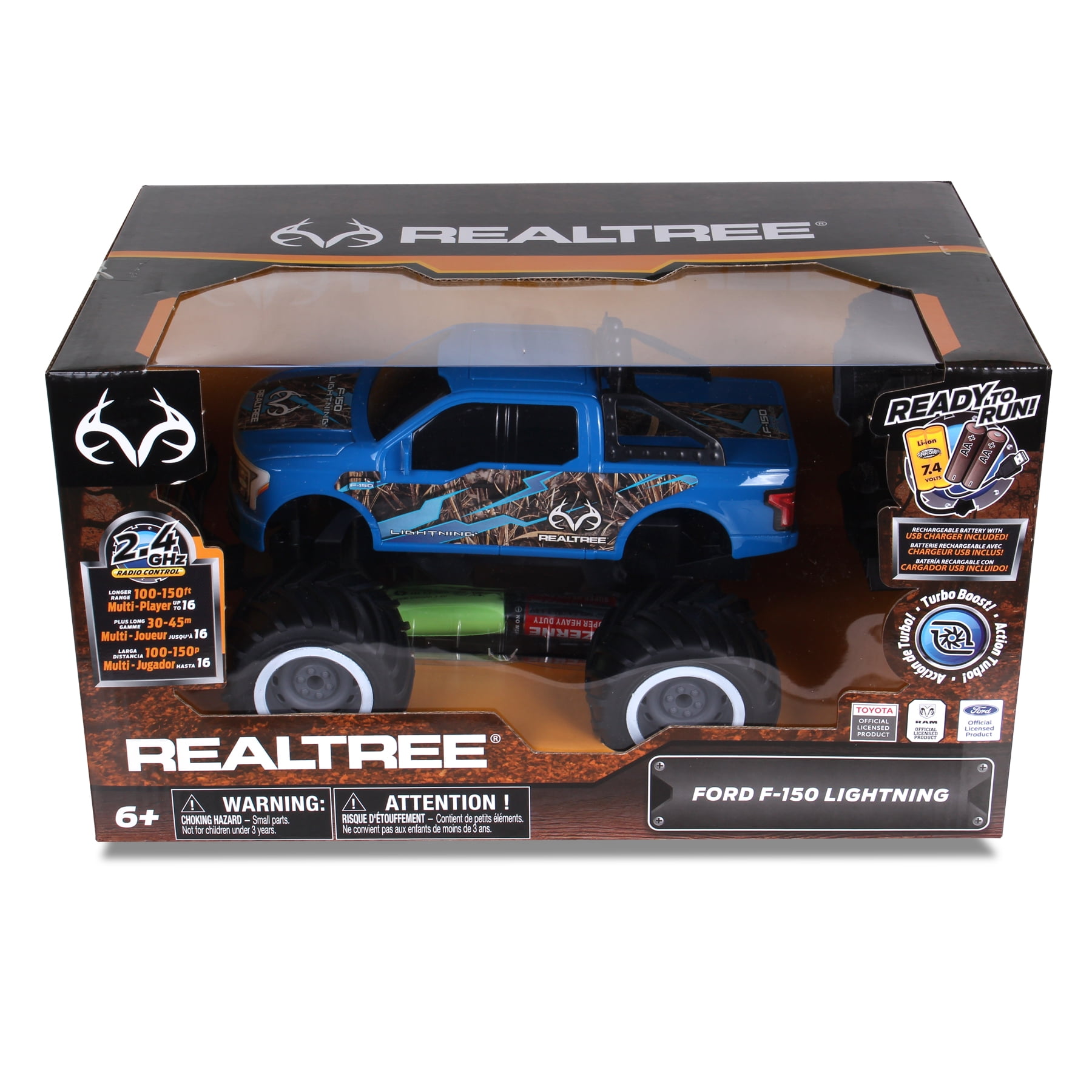 NKOK RTR HP Realtree Ford F-150 Lightning Off-Road Truck
