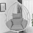 thumbnail image 1 of Columpio colgante para silla de mimbre, soporte para hamaca de jardín, Patio, porche, cojines para silla colgante de cintura Fivean  unisex, 1 of 2