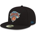 thumbnail image 1 of Men's New Era Black New York Knicks Official Team Color 59FIFTY Fitted Hat, 1 of 6