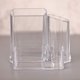 thumbnail image 1 of Makeup Organiser Brush Holder 3 Sections Acrylic Cosmetics Storage Case Stand for Makeup, Toothbrushes, Pen, Swab (Style B), 1 of 3