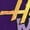 PURPLE, variant on Hannah Montana - Logo - Youth Boys Fleece Hoodie Sweatshirt