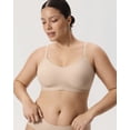 thumbnail image 3 of DELIMIRA Inbarely Lift Wireless Full Coverage Bras, Unlined, Plus Size, Seamless, Everyday Bralette, for Women, 3 of 5