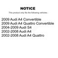 thumbnail image 2 of TOR Front Suspension Control Arm and Ball Joint Assembly Stabilizer Bar Link Kit for Car Audi A4 Quattro S4 - Left Right Side (Driver Passenger) KTR-100298, 2 of 2