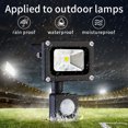 thumbnail image 5 of Motion Detector Outdoor PIR Human Infrared Detector Wall Switch Alarm System Black, 5 of 5
