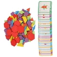 thumbnail image 3 of Juego de rompecabezas de madera colorido para niños pequeños, juego educativo, juguetes, 3 of 14