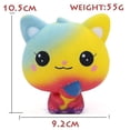 thumbnail image 4 of Doll 2 Cute Squishy slow Rising Soft Squeeze Toy, 4 of 4