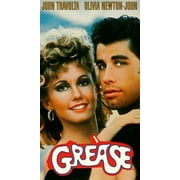 Grease VHS, 1990 USED EXCELLENT, Travolta Olivia Newton-John Paramount! SEE DESC