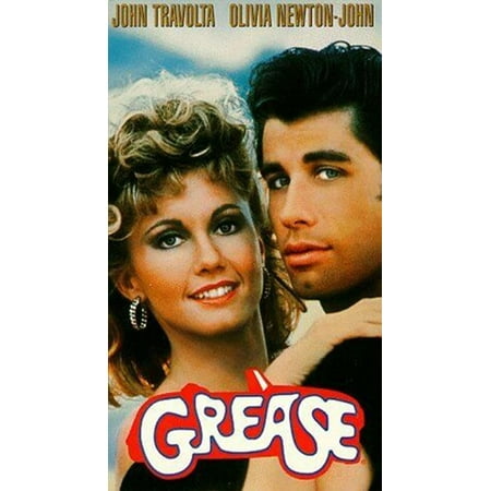 Grease VHS, 1990 USED EXCELLENT, Travolta Olivia Newton-John Paramount! SEE DESC