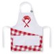 thumbnail image 4 of Conjunto de delantales para adultos, disfraz de chef de Dress Up America, 4 of 5