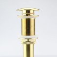 thumbnail image 3 of Gold Basin Faucet Sink Drain Stopper Without Overflow, Pop Up Basin Basin, 3 of 5