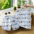 thumbnail image 2 of TOWED22 Toddler Baby Boy Summer Clothes Race Car Print Short Sleeve Tee Elastic Shorts 1T 2T 3T 4T 5T Blue,5-6 Y, 2 of 4