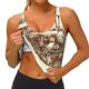 thumbnail image 3 of Fotbe Train Sujetador Deportivo Largo sin Aros para Mujer con Almohadillas y Soporte Medio, Transpirable y Absorbente, Camiseta Tipo Chaleco o Tank Top-Medium, 3 of 8