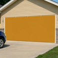 thumbnail image 5 of Pure Turmeric Garage Door Cover Banner 7 x 16 FT, Simple Solid Color Garage Door Curtains Backdrop with Grommets for Indoor Outdoor Wall Party Porch Yard Decorations Background, 5 of 9