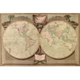 thumbnail image 1 of 24"x36" Gallery Poster, map of the world 1808, 1 of 1