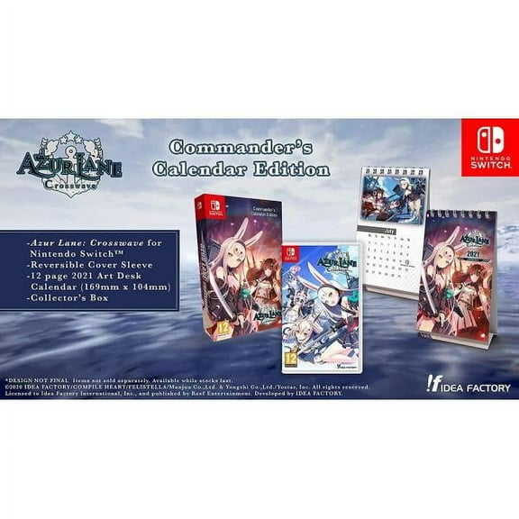 Azur Lane: Crosswave - Commander's Calendar Edition [Nintendo Switch]