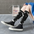 thumbnail image 3 of Lsque Skeleton Wave Artwork Printed Crew Socks Men's Women's LightWeight Thin Casual Calf Socks ,Knee High Socks,Cotton Socks, 3 of 9