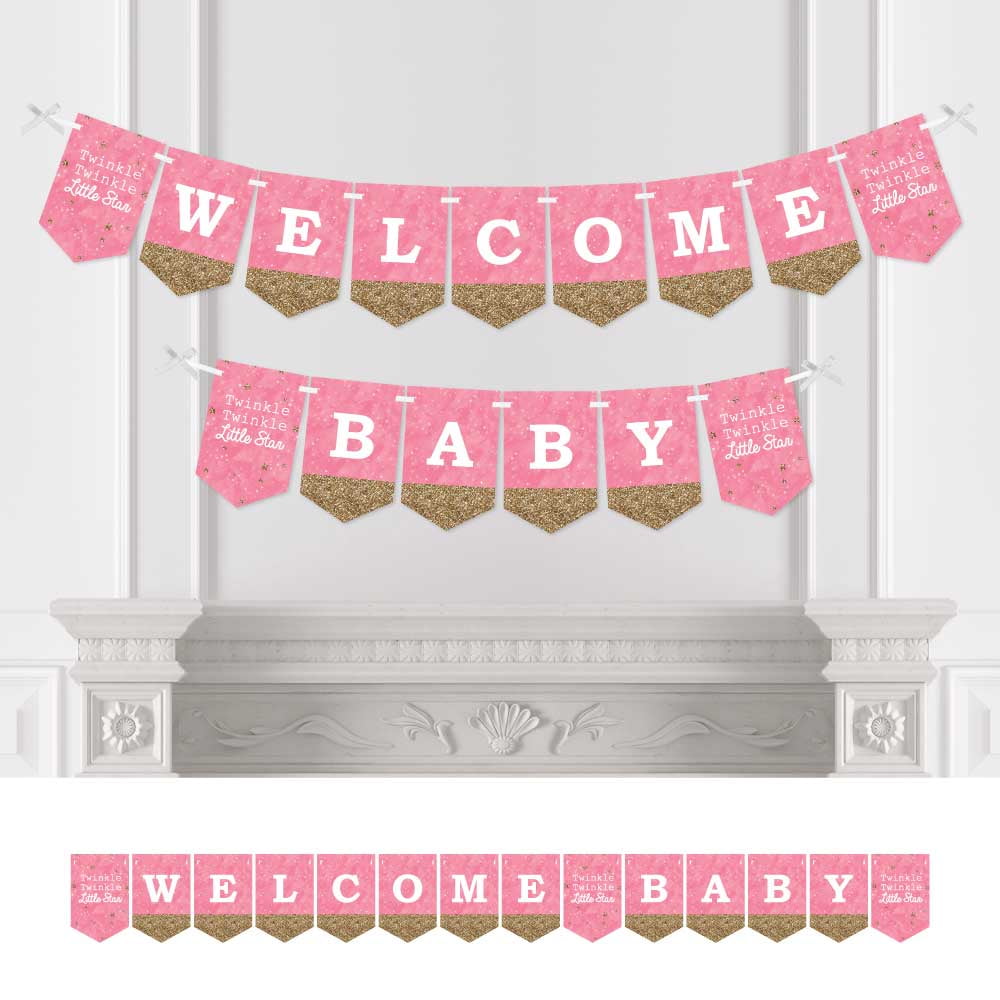 twinkle twinkle little star banner walmart