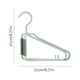 thumbnail image 4 of Percha colgante plegable, de metal, resistente, portátil, para armario, organizador de ropa, percha de viaje, percha para dormitorio, percha de plástico, diseño compacto, percha ajustable, 2, 4 of 8
