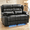 Black, variant on Power Loveseat Recliner Sofa with Massage & Heat, LED Theater Seating with USB & Type-C Charging, Hidden Storage, 360° Tray Table & Cup Holder for RV, Home Theater, Faux Leather, Gray