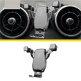 thumbnail image 2 of Soporte Horizontal y Vertical para teléfono inteligente, montaje de Metal por gravedad de 360 grados para Audi A3 /Q2L /A1 /A4L /A6L /Q5L Fivean unisex, 2 of 2