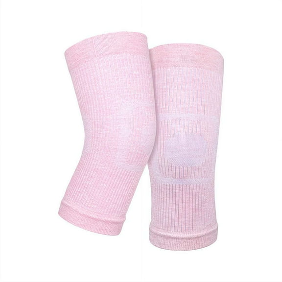 1 Pair Winter Warm Thermal Knee Warmers Sleeve Soft Leg Warmers, Knee Pad Support Joint Warming Band for Running Cycling Skiing