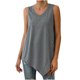 thumbnail image 1 of Blusa de chaleco sin mangas con cuello en V para mujer Pompotops lopia997515, 1 of 9