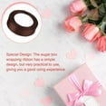 thumbnail image 3 of Gift Wrap Ribbon Wedding Clothes Making Supply Multi-color DIY Craft Accessories Festival Fabric Polyester Ribbons Box Ornaments Coffee 32, 3 of 7
