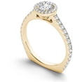 thumbnail image 2 of 1 Carat T.W. Diamond Euro Style Single Halo 14kt Yellow Gold Ring, 2 of 5