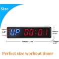 thumbnail image 7 of Btbsign 1.8'' LED Interval Workout Timer Countdown Stopwatch, 7 of 7