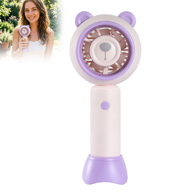 Portable USB Desk Fan With Flexible Gooseneck And Quiet For Home Computer