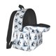 thumbnail image 5 of Disketp Skiing Penguin Funny Mochila Escolar de Gran Capacidad y Peso Ligero, Mochila de Viaje Ideal para Escuela, Trabajo y Uso Diario, Cómoda y con Estilo, 5 of 8