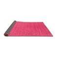 thumbnail image 2 of Ahgly Company Indoor Rectangle Abstract Pink Contemporary Area Rugs, 2' x 5', 2 of 4