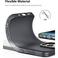 thumbnail image 3 of Case Compatible with iPhone 15 Pro (6.1-inch) Matte Translucent Phone Case for Men, Women, Girls, Thin Back Cover, Black, 3 of 14