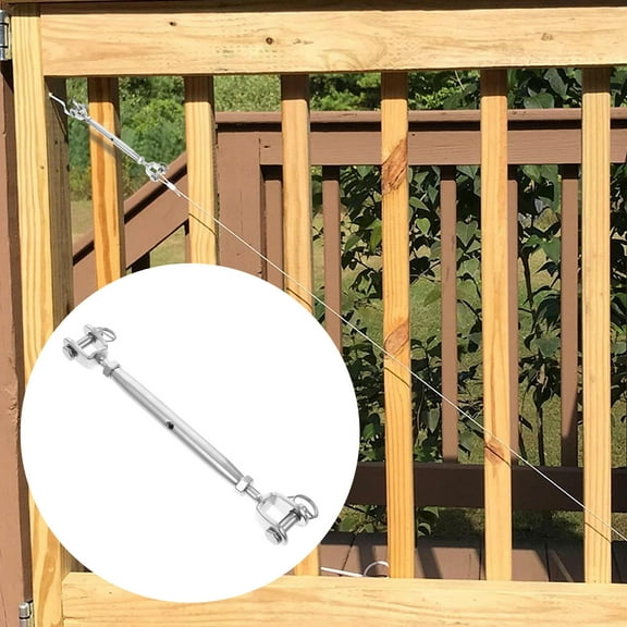 HEMOTON  Body Buckle Closed Turnbuckle Wire Tightener Fitness